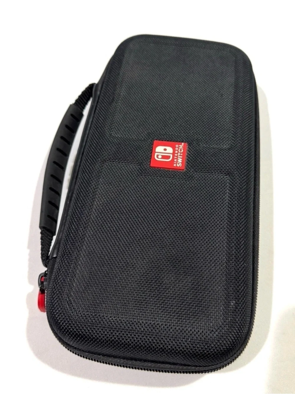 Nintendo Switch Official Hard Shell Travel Carrying Case Black Red